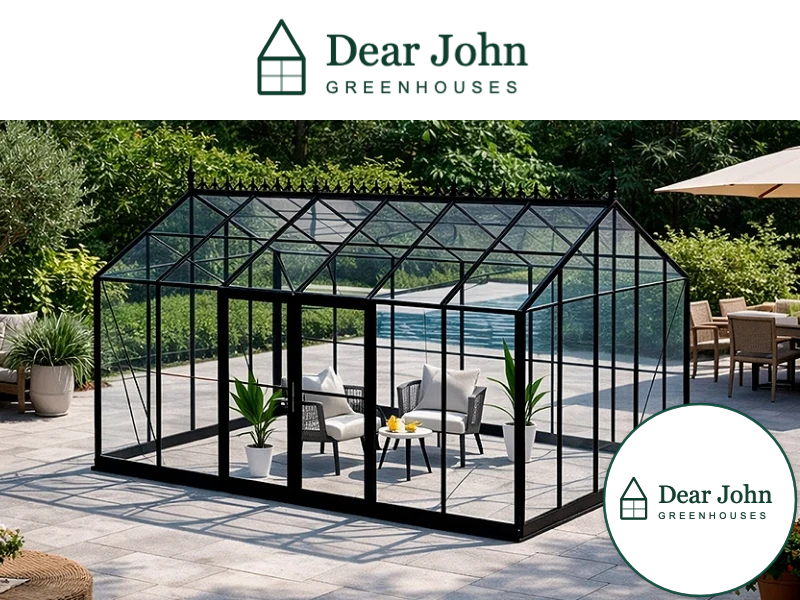 Glass Orangery Spacious