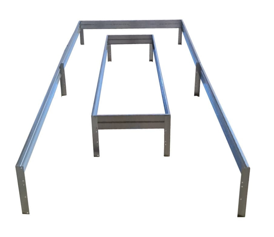 U-Shape Greenhouse Path Border System