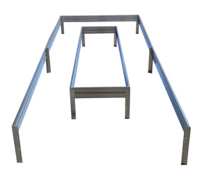 U-Shape Greenhouse Path Border System 2